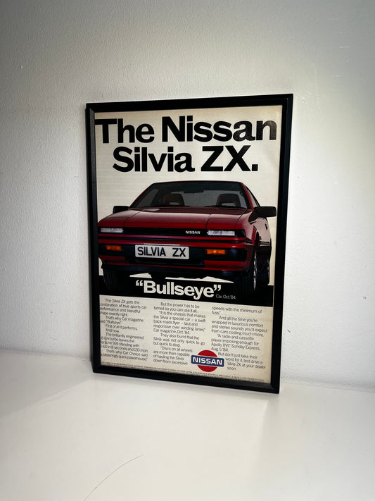 Original 80s Nissan Siliva ZX Advert