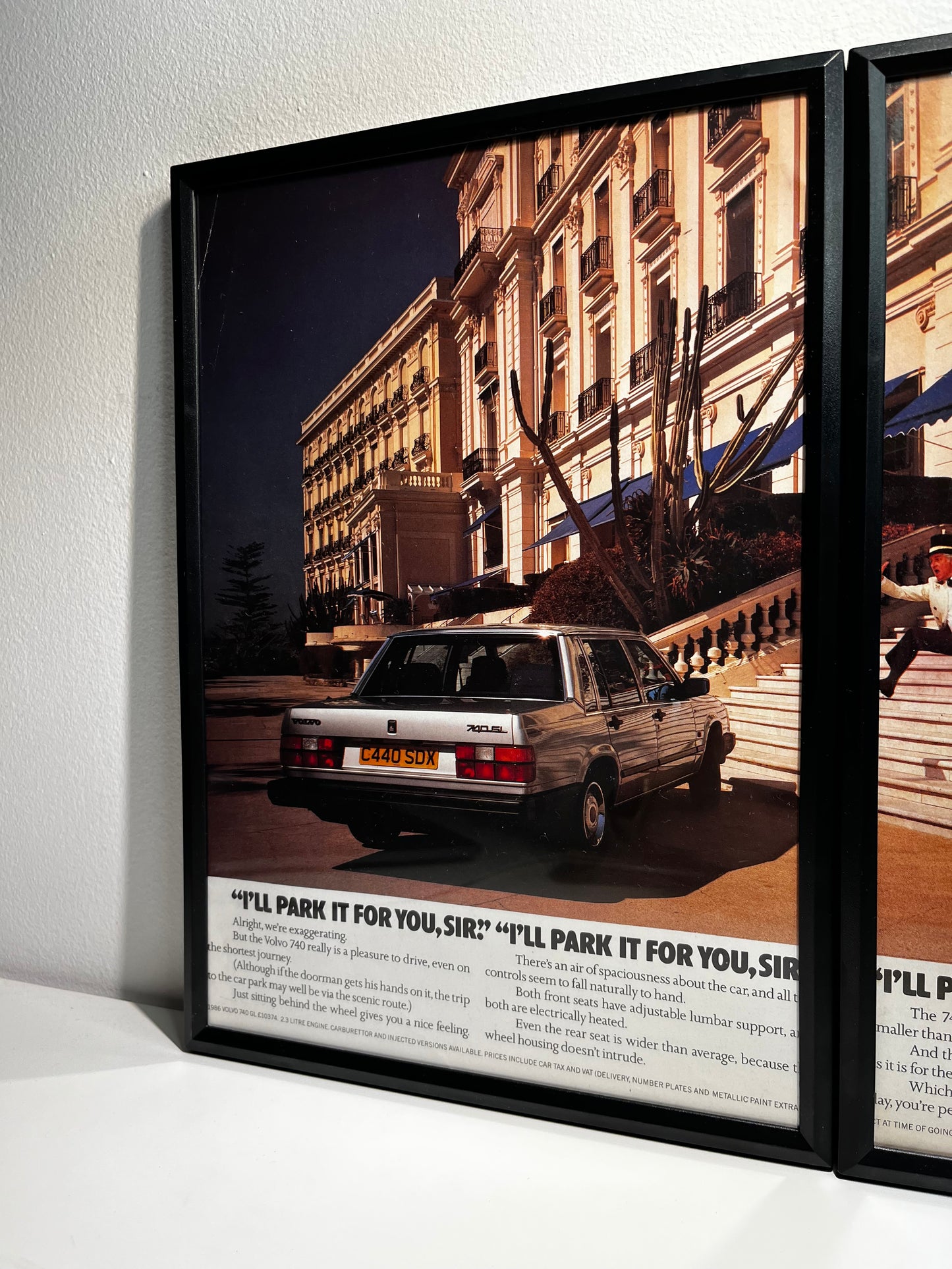 Original Vintage Volvo 740 Advert - 1980s