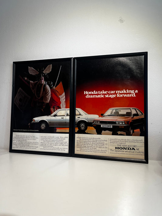 Original 80s Honda Accord Advert