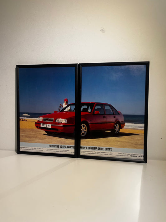 Original 90s Volvo 440 Advert