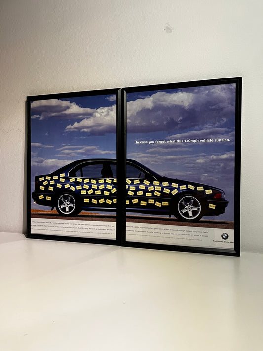 Original 90s BMW E39 5 Series Advert