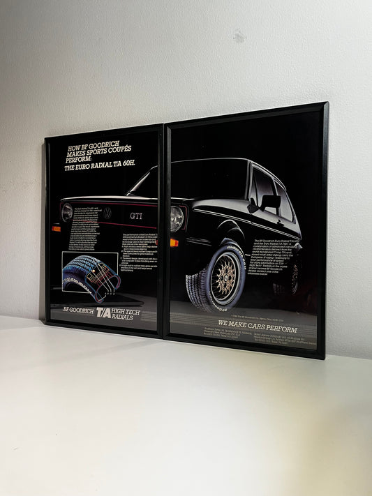Original 80s Volkswagen Golf GTI Advert