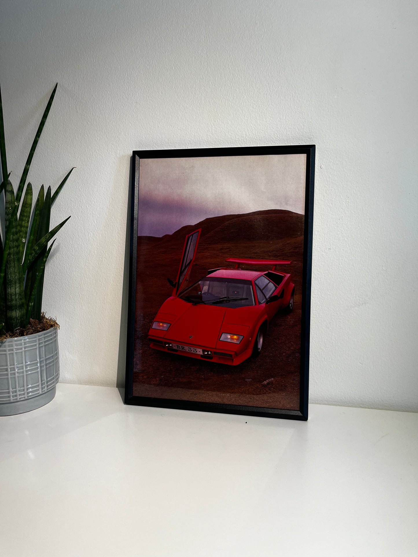 Original Lamborghini Countach poster - 1984