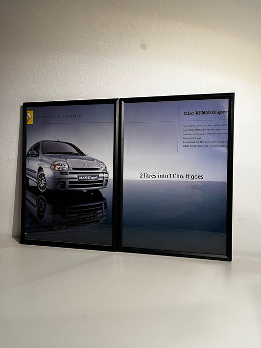 Original Renault Clio Sport advert from 2002