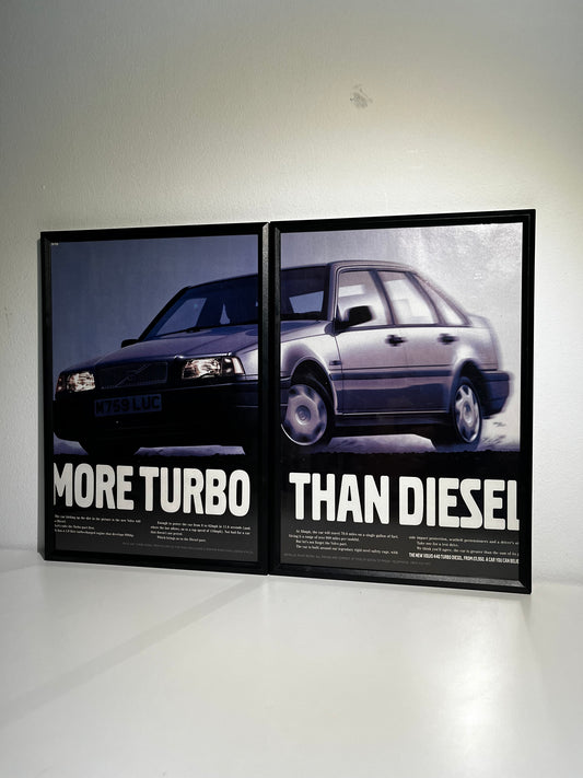 Original 90s Volvo 440 Advert