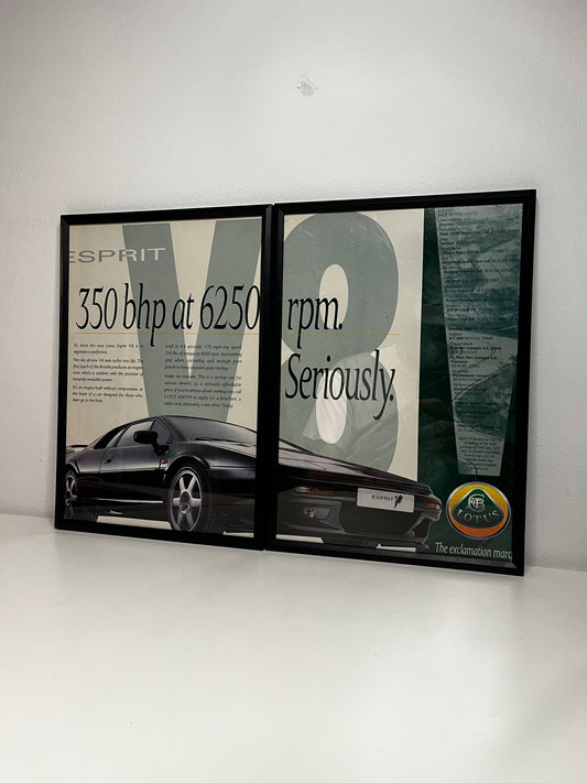 Original 90s Lotus advert