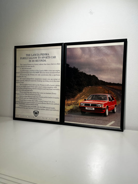 Original 80s Lancia Advert