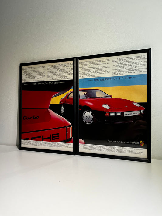 Original Porsche 911 / 928 S Advert - 1984