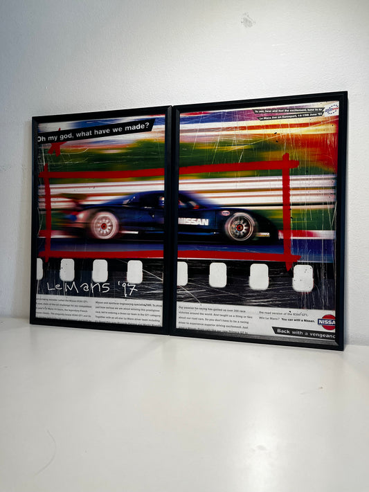 Original 90s Nissan Le Mans Advert