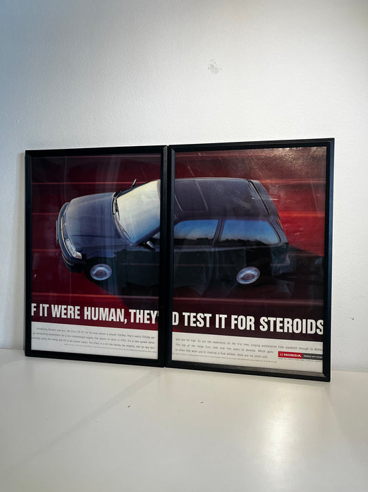 Original 90s Honda Civic Advert