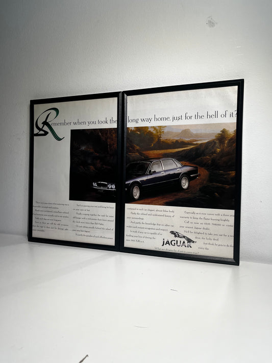 Original Jaguar XJ6 Advert - 1990s