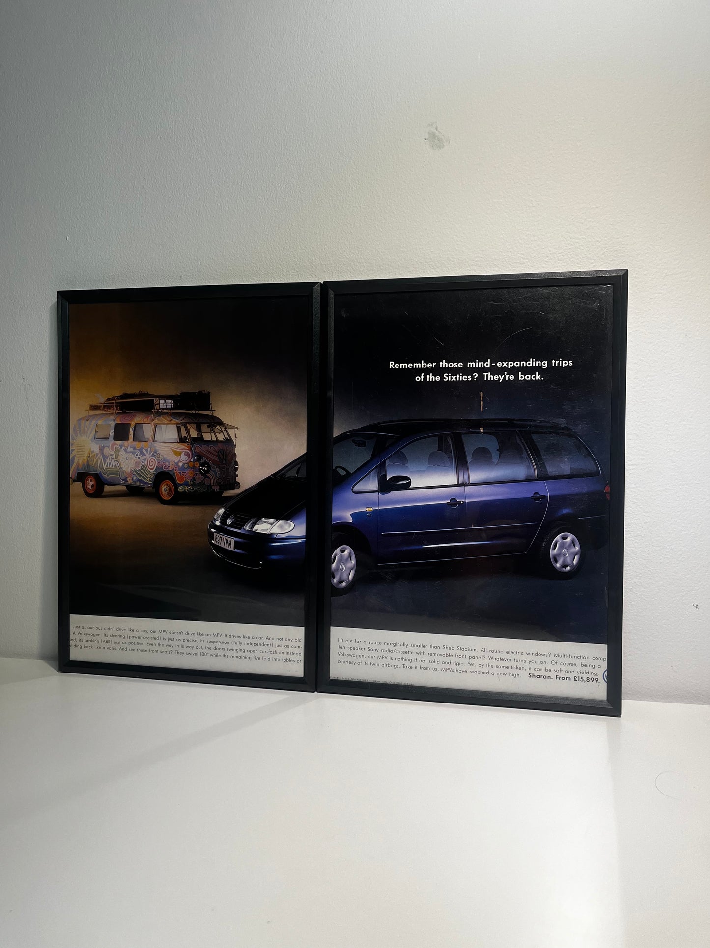Original 90s Volkswagen Bus / Camper Advert