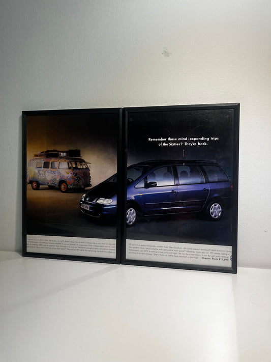 Original 90s Volkswagen Bus / Camper Advert
