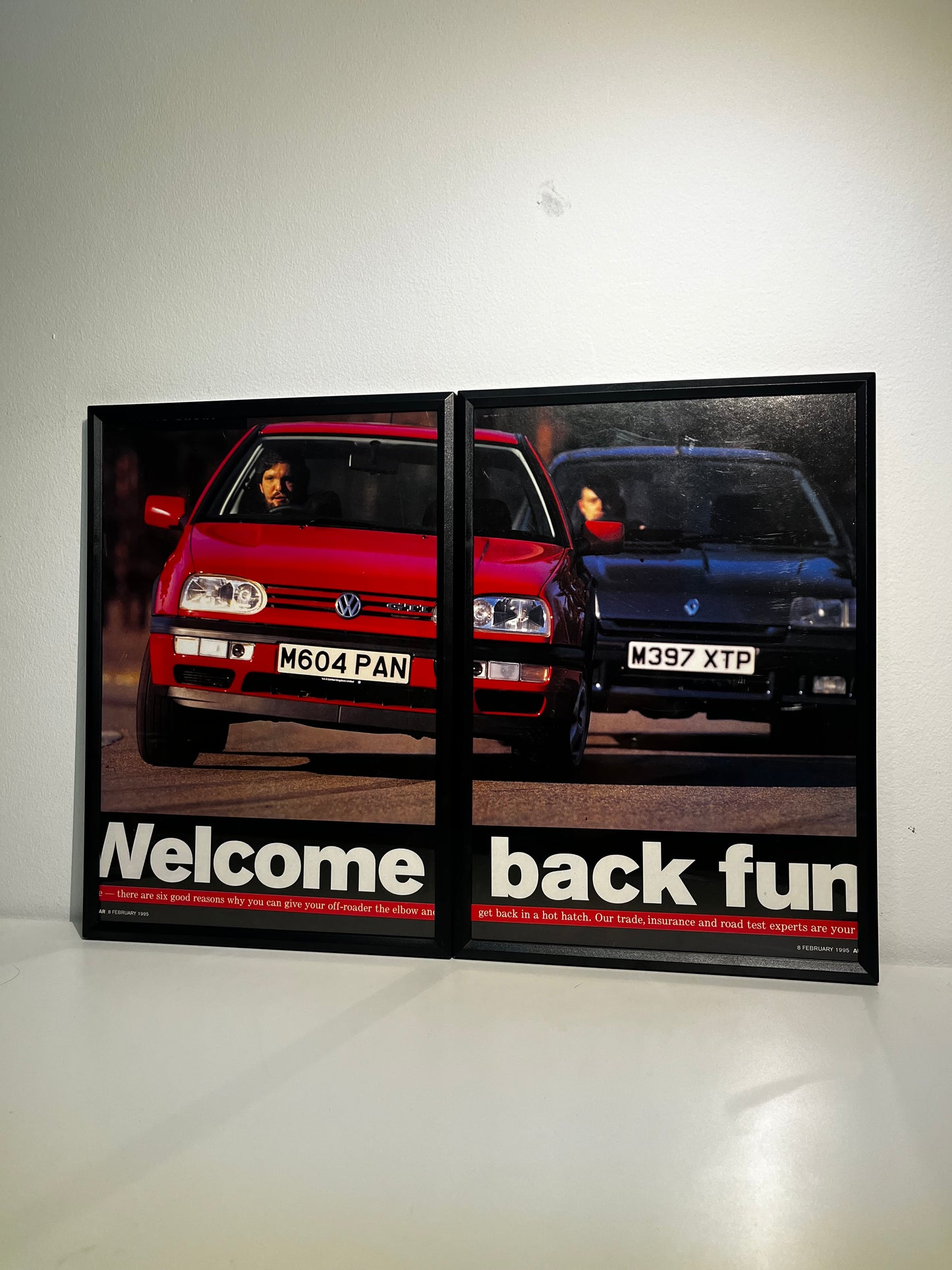 Original 90s Volkswagen Mk3 Golf Advert