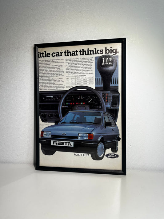 Original 80s Ford Fiesta Advert