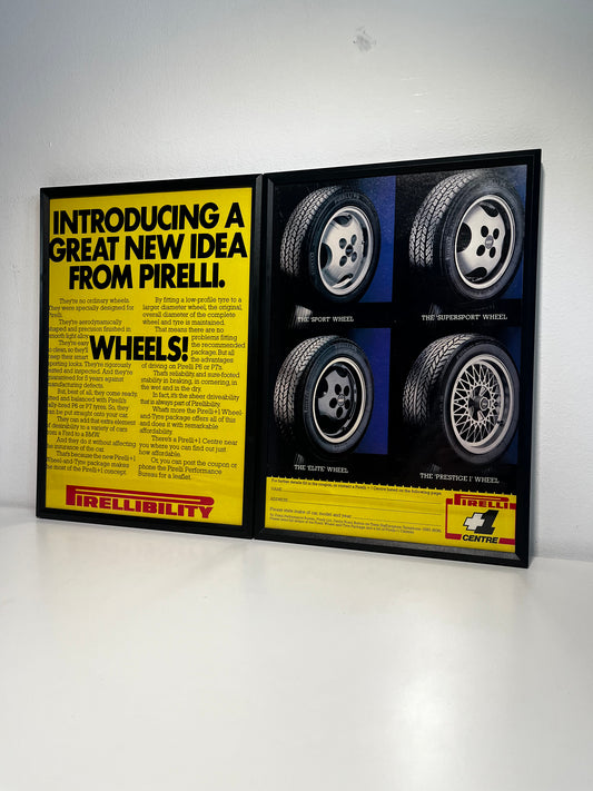 Original 90s Pirelli Advert