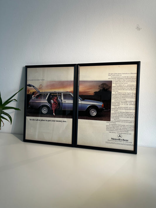 Rare Original 90s BMW 5 series Advert