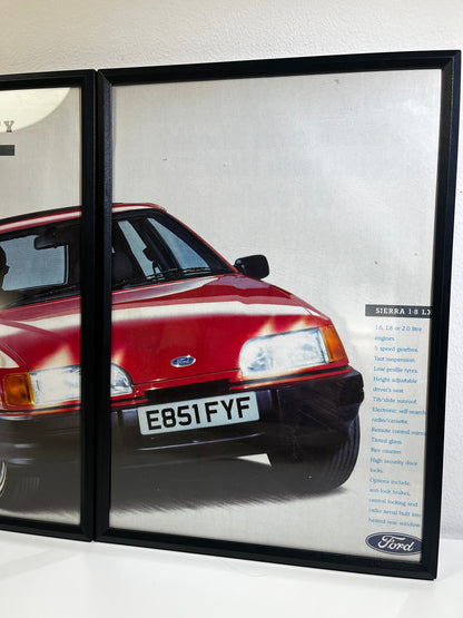 Rare Original 80s Ford Sierra Advert
