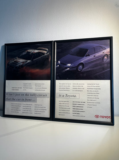 Rare Original 90s Toyota Celica GT Advert