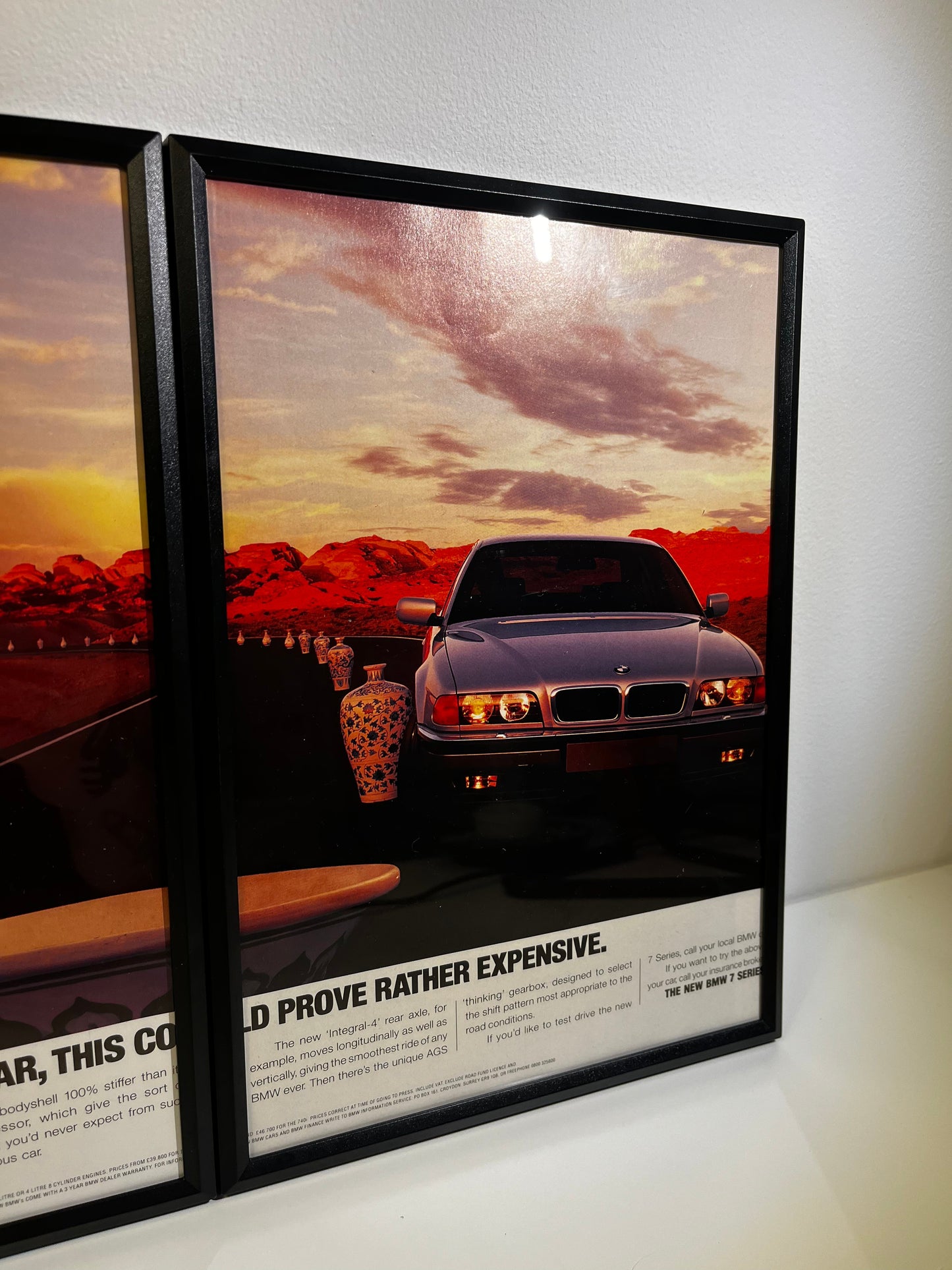Original BMW 7 series E38 Advert - 1990s
