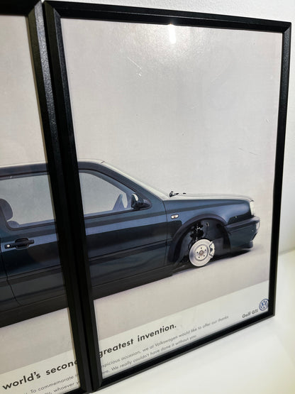 Original Volkswagen Mk3 Golf GTI Advert - 1990s