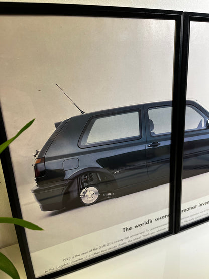Original Volkswagen Mk3 Golf GTI Advert - 1990s