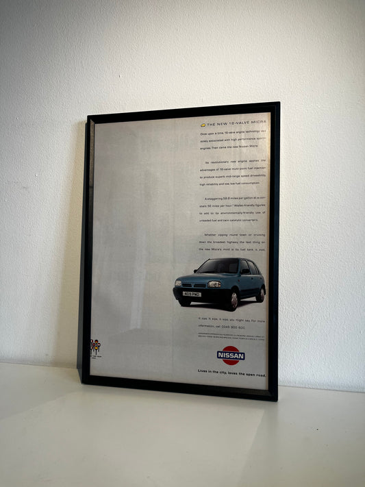 Original 90s Nissan K11 Micra advert