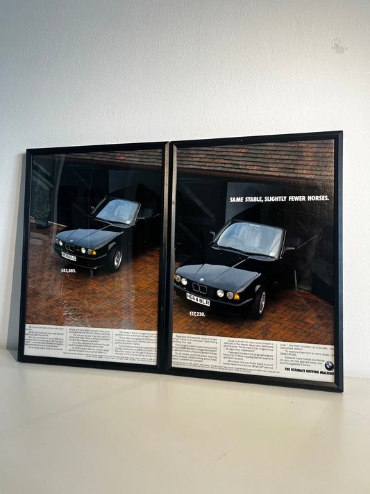 Original 80s BMW E34 M5 Advert