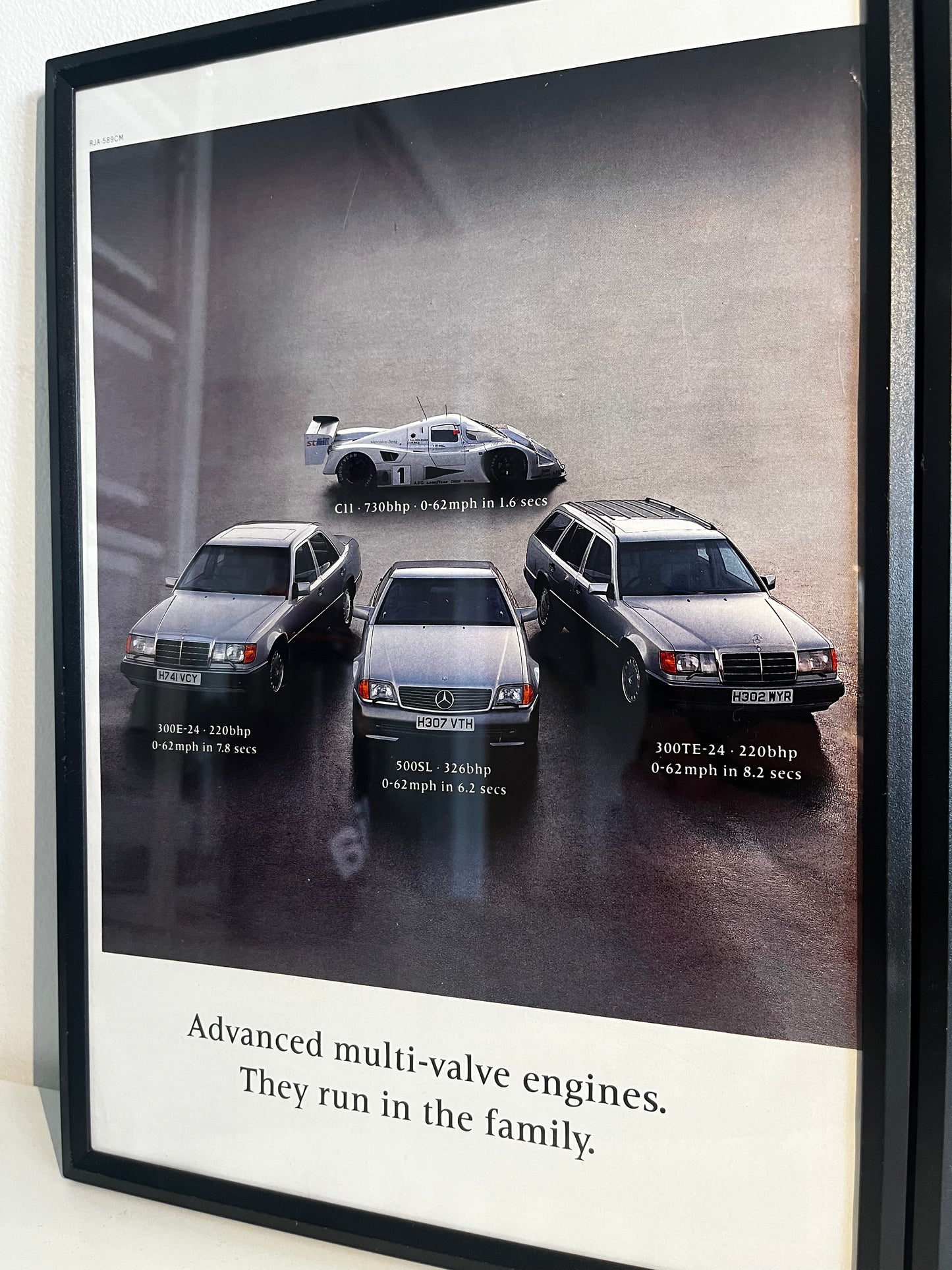 Original 90s Mercedes Advert