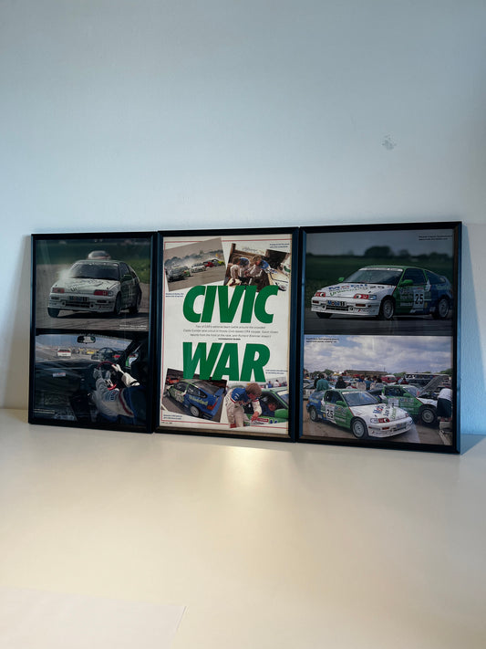 Rare Original 90s “Civic War” Honda Advert