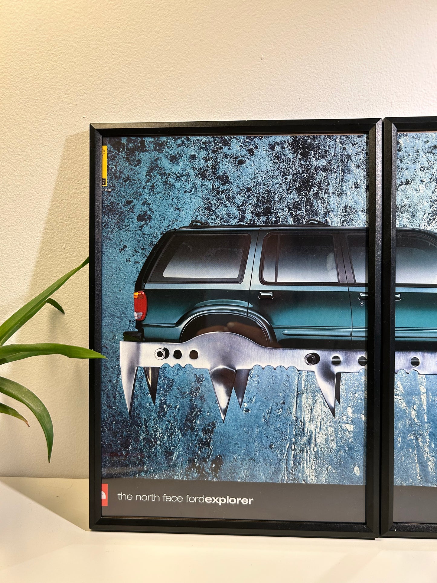 Rare Original 90s Ford x Northface Advert Poster