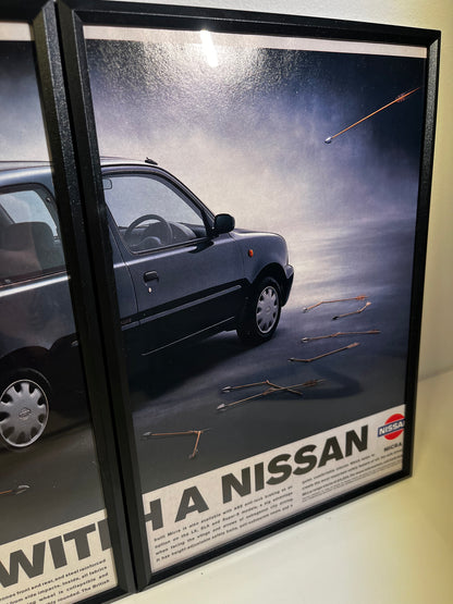 Rare Original 90s Nissan K11 Micra Advert