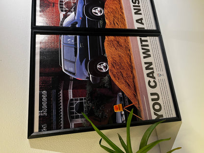 Rare Original 90s Nissan Terrano II Advert Poster